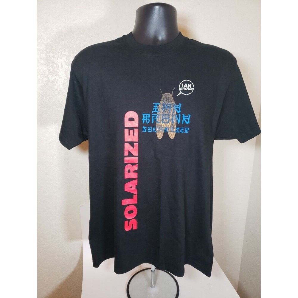 2005 Ian Brown The Stone Roses Solarized T-Shirt NWOT Size Medium